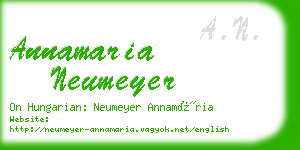 annamaria neumeyer business card